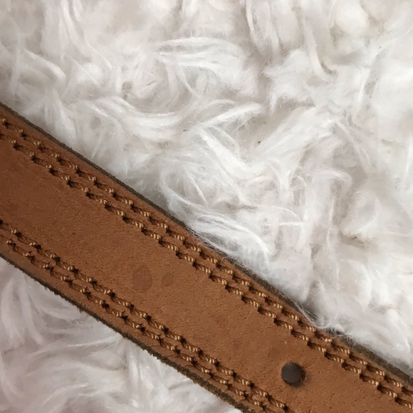 3/$25 Doppia Vita Leather Belt - Picture 4 of 6